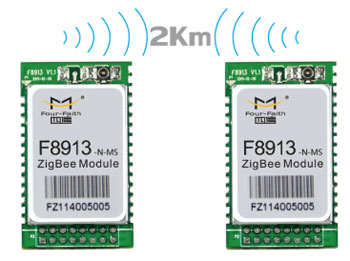 zigbee模塊傳輸距離